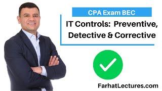 IT Controls Preventive, Detective & Corrective Controls. CPA Exam