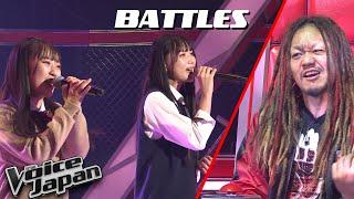 西原 悠桜 vs 中野 みやび「赤いスイートピー」| The Voice Japan バトルラウンド