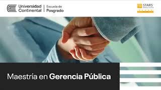 Webinar: La Gestión por Resultados en la Gerencia Pública