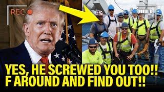 Shipbuilders For Trump FIND OUT he will DESTROY THEM