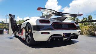 Koenigsegg One:1 world’s most expensive Megacar & Fastest car at Prestige Imports Miami Only 1 in US