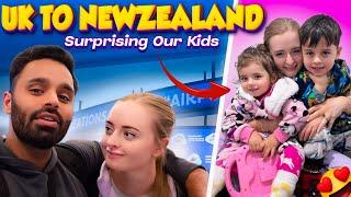 FLYING BACK TO NEW-ZEALAND TO SURPRISE OUR KIDS & FAMILY!