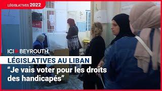 “Je vais voter pour les droits des handicapés”