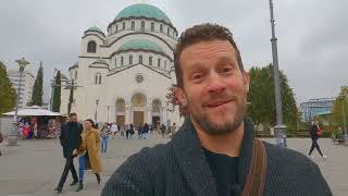 Most Beautiful Orthodox Church in the World, and some other churches and public transit in Belgrade