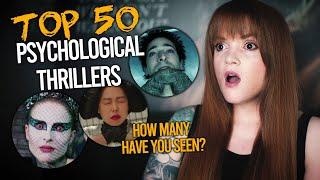 TOP 50 GREATEST PSYCHOLOGICAL THRILLERS OF ALL TIME | Spookyastronauts