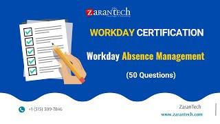 Workday Absence Management (50 Questions) | Workday Learner Community