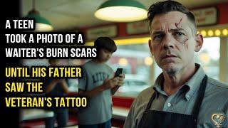 A Teen Took a Photo of a Waiter's Burn Scars — Until His Father Saw the Veteran's Tattoo
