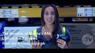 Makita 4Ah Li-Ion Batteries - the Key Benefits