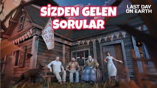 SİZDEN GELEN SORULAR - BALIK TUTUP KEDİ BESLİYORUZ - LAST DAY ON EARTH SURVİVAL