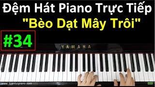  #34 | Đệm Hát Piano Trực Tiếp - Bèo Dạt Mây Trôi | Đệm Piano Cho Người Hát | Bèo Dạt Mây Trôi |