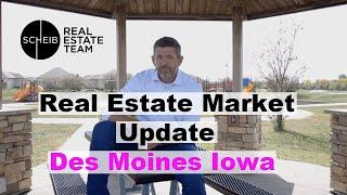 Real Estate Market Update for Des Moines Iowa with Scheib Real Estate