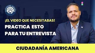 Definiciones para tu entrevista - Ciudadanía americana 2024