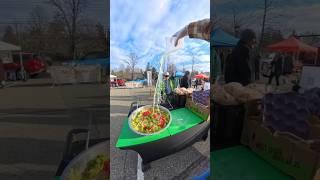 I only had 65 subscribers that morning!  #guacamole #streetfood #farmersmarket #avocado