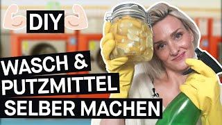 DIY: Nachhaltiges Putzmittel und Waschmittel selber machen und testen || PULS Reportage