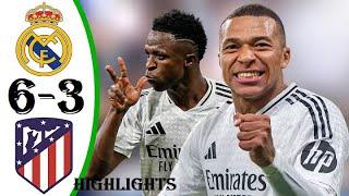 Real Madrid vs Atletico Madrid | (6-3) | Highlights - 2024