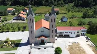 Vožnja Novi Travnik do Rankovića i crkve Svetog Josipa Dji mini 3 and dji osmo mobile