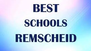 Schools around Remscheid, Germany