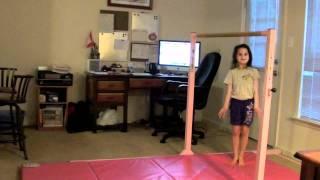 Annie 6 Year Old Gymnast-Penny Drop
