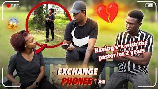 Making couples switching phones for 60sec   SEASON 3 SA EDITION | EPISODE 186 |