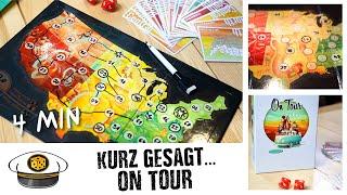 Kurz gesagt...  ON TOUR  Alles Wichtige in unter 4 Minuten!