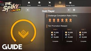 Gold Tier Achievement Guide | The Spike Cross