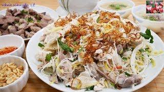 Bí Quyết Nấu Cháo Gà và Làm Gỏi Gà Xé Phay Đặc Biệt, Gỏi Gà Bắp Cải, Chicken Congee by Vanh Khuyen