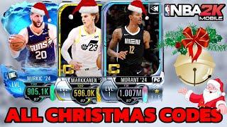 nba 2K mobile codes December 2024 Christmas Codes Are Here ! Ja Morant and many more #nba2kmobile