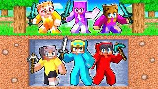 GIRL HUNTERS vs BOY SPEEDRUNNERS FINALE in Minecraft!