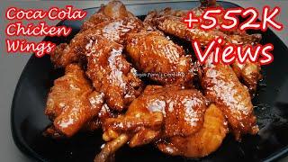 STAY AT HOME AND TRY TO MAKE THIS SUPER YUMMY COCA COLA CHICKEN WINGS RECIPE | SUPER EASY!!!