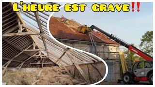 Renovation de la Grange! C'était sur le point de s’effondrer!