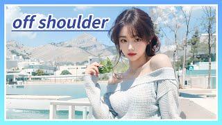 [4K AI] 오프숄더 화보(off shoulder pictorial) #ai룩북 #ailookbook