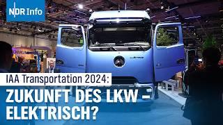 IAA Transportation 2024: Wie reagiert die Nutzfahrzeugbranche auf die Autoindustriekrise? | NDR Info