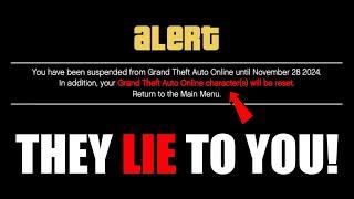 Uhhh... I Guess GTA Online Ban Messages LIE TO YOU NOW..?