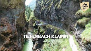 Tiefenbach Klamm in Brandenberg