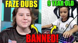 FaZe Dubs BANNED From Fortnite?? Epic BANNED a 9 Year Old For 4 YEARS.. WHY?