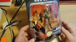 Vintage Star Wars unboxing C3P0 with Battle Droid head Saga Collection & a Yoda hologram figure too!