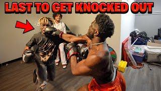 Last To Get Knocked Out Steez Crib!