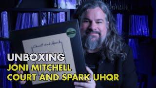 Unboxing - Joni Mitchell's Court and Spark 45RPM Vineyl set on UHQR Vinyl