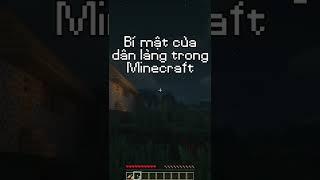 Bí mật của dân làng trong minecraft #shorts