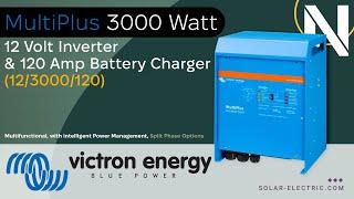 Victron Energy MultiPlus 3000 Watt 12 Volt Inverter (12/3000/120) Overview