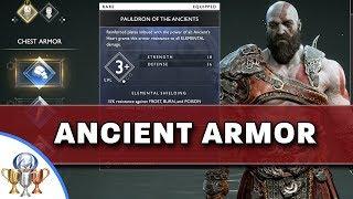 God of War - How to Obtain Ancient Armor Set - Primordial Trophy Guide