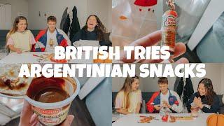 British tries Argentinian snacks  pt 1