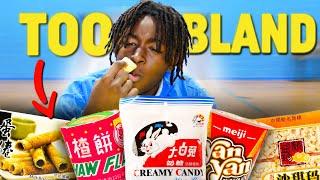 American Highschoolers try Asian Snacks for the first time