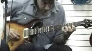 David Grissom at Fat Sound Guitar with PRS