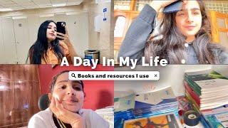 A day in my life NEET aspirant  { CHILL EDITION + Mock test + Books I use } : VLOG 002