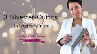 Last-Minute-Outfits für Silvester - ohne Pailletten