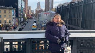 Full video the high line NYC | winter episode | Pinay in The Bronx