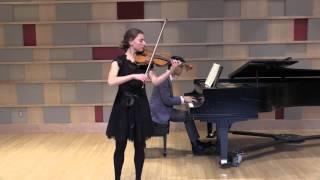 J.S. Bach, Violin Concerto in E major - Clara Garriga