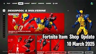  Fortnite Item Shop Update: March 10, 2025 (9 March 2025 for USA)! Deadpool & Wolverine Slash In️