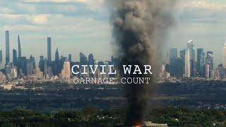 Civil War (2024) Carnage Count